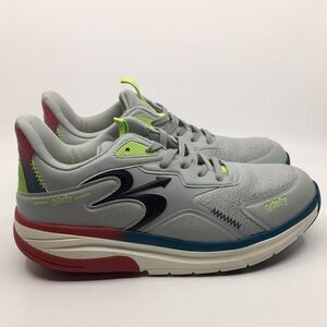 Gravity Defyer Gdefy Energiya Athletic Walking Sneakers, M 11.5 Gry/Red/Blk/Grn